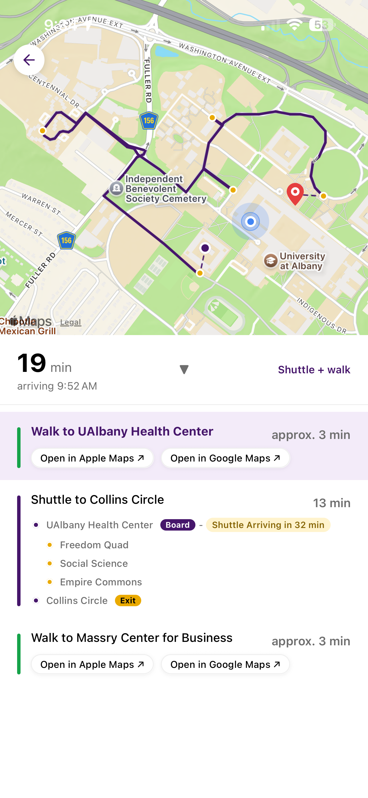 Live Guidance screenshot